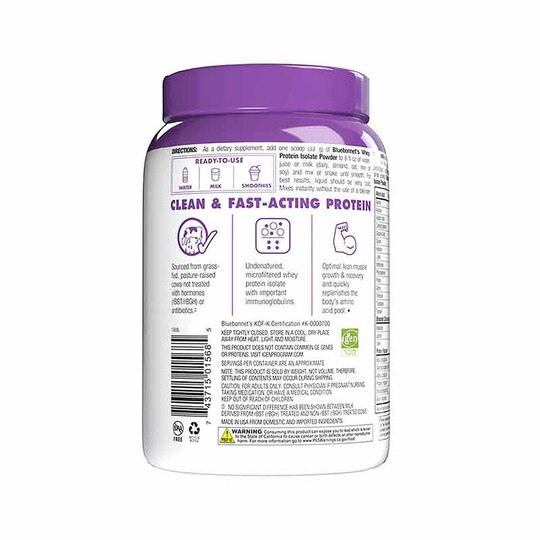 Whey Protein Isolate, BB